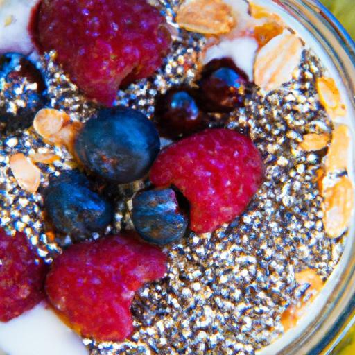Berry Bliss: Overnight Oats with Chia for Morning Fuel