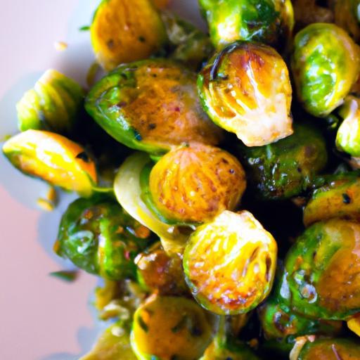Zesty Roasted Brussels Sprouts with Citrus Glaze Delight