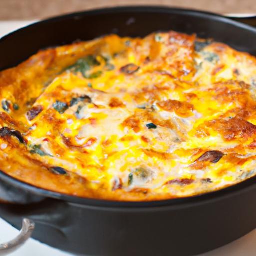 Savor the Flavor: Sausage & Cheese Frittata Delight