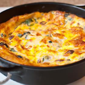 Savor the Flavor: Sausage & Cheese Frittata Delight