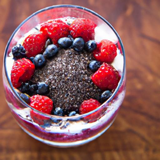 Berry Parfait with Chia Seeds: A Delicious Superfood Boost