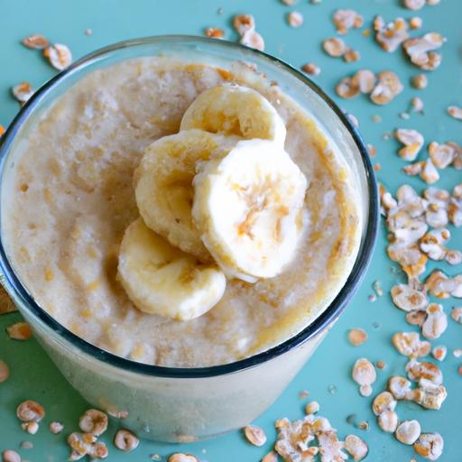 Boost Gut Health: Delicious Prebiotic Banana Oat Smoothie
