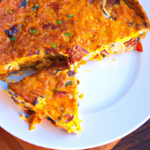 Savor the Flavor: Sausage & Cheese Frittata Delight
