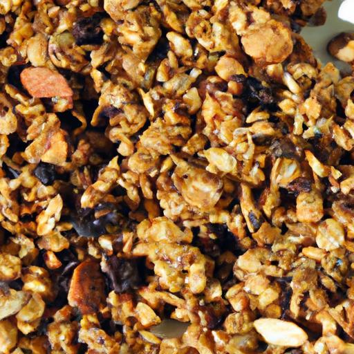 Crunchy Delight: Easy Homemade Granola with Nuts & Seeds