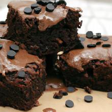 Decadent Black Bean Brownies with Rich Dark Chocolate Chips