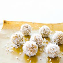 Zesty Lemon & Creamy Coconut Energy Bites to Boost You!