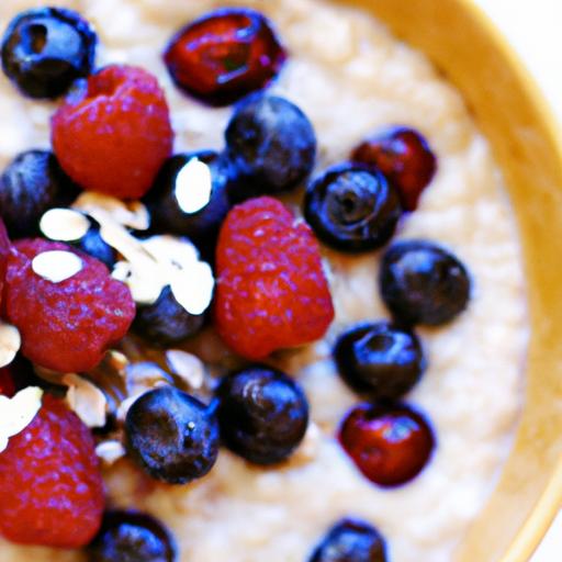 Berry Bliss: The Perfect Small Bowl of Oatmeal Delight