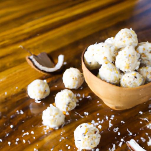 Zesty Lemon & Creamy Coconut Energy Bites to Boost You!