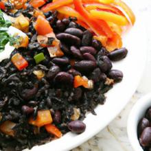 Nutritious Black Bean & Rice Burrito Bowl: Flavor Meets Health