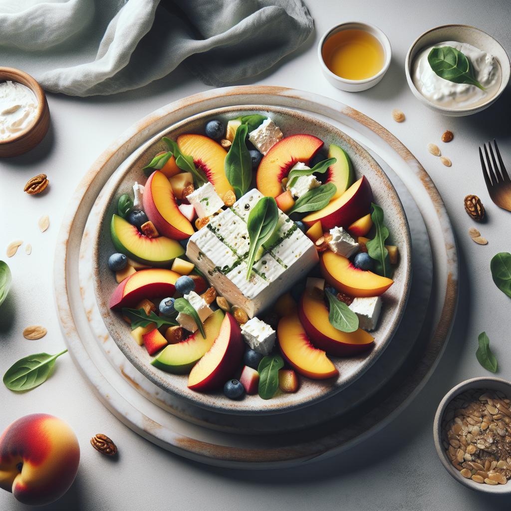 The Perfect Pair: Cottage Cheese and Peach Power Duo