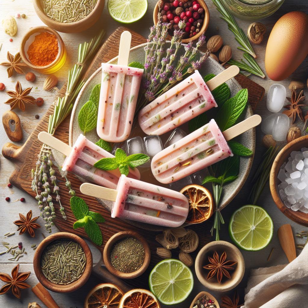 Chill Naturally: Crafting Simple Herbal Popsicles at Home