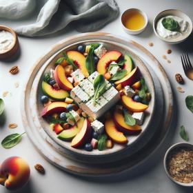 The Perfect Pair: Cottage Cheese and Peach Power Duo