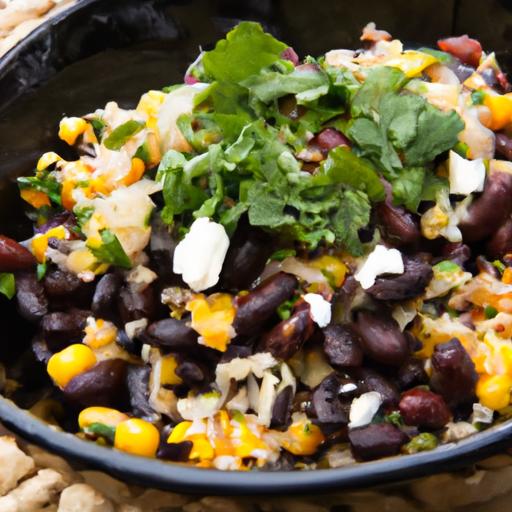 Nutritious Black Bean & Rice Burrito Bowl: Flavor Meets Health