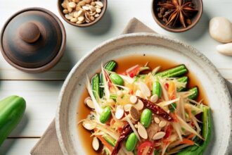 Thai Green Papaya Salad: Asia’s Zesty Culinary Treasure