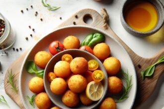 Golden Crispy Potato Balls: Your Perfect Snack or Side!