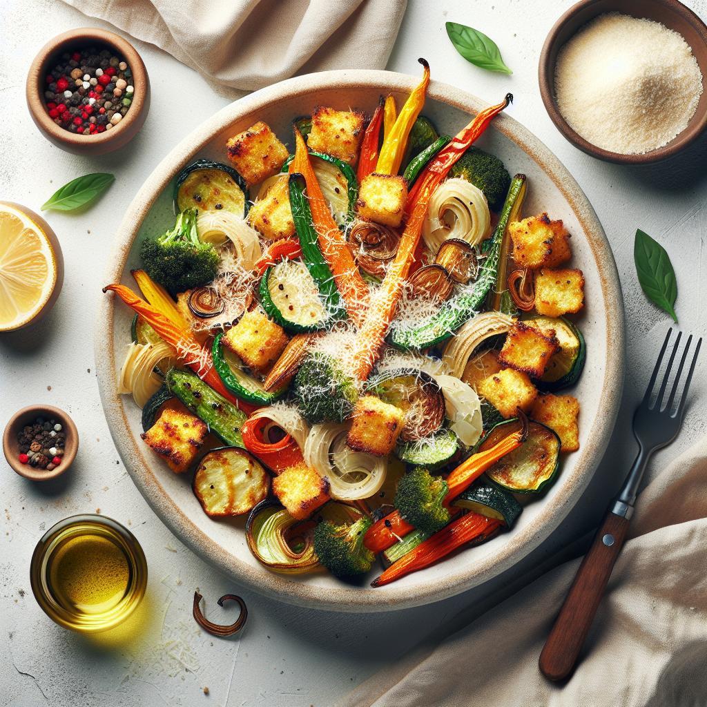 Crispy Parmesan Roasted Veggies: A Tasty Twist Unveiled