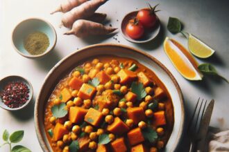Hearty Sweet Potato & Chickpea Curry: A Flavorful Feast