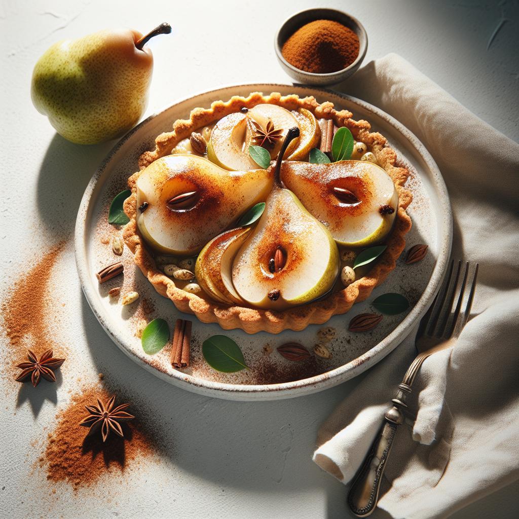 Chai-Spiced Pear Tart: A Warm Twist on a Classic Treat