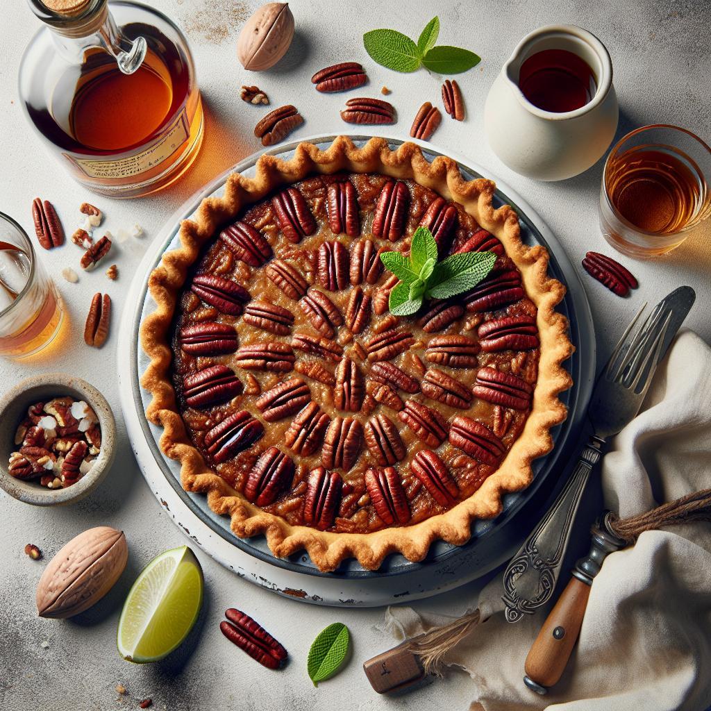 Irresistible Bourbon Pecan Pie: Southern Sweet Bliss Recipe