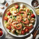 Indulge in Creamy Garlic Shrimp Pasta: A Flavorful Delight
