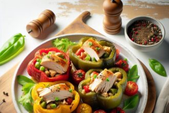 Savory Turkey Stuffed Bell Peppers: A Healthy Twist