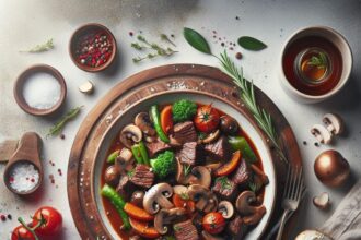 Hearty Beef and Mushroom Stew: A Savory Comfort Classic