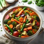 Hearty Chicken and Vegetable Stew: A Nutritious Comfort Bowl