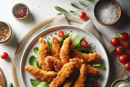 Golden Crunch: Mastering Crispy Oven-Fried Chicken Tenders