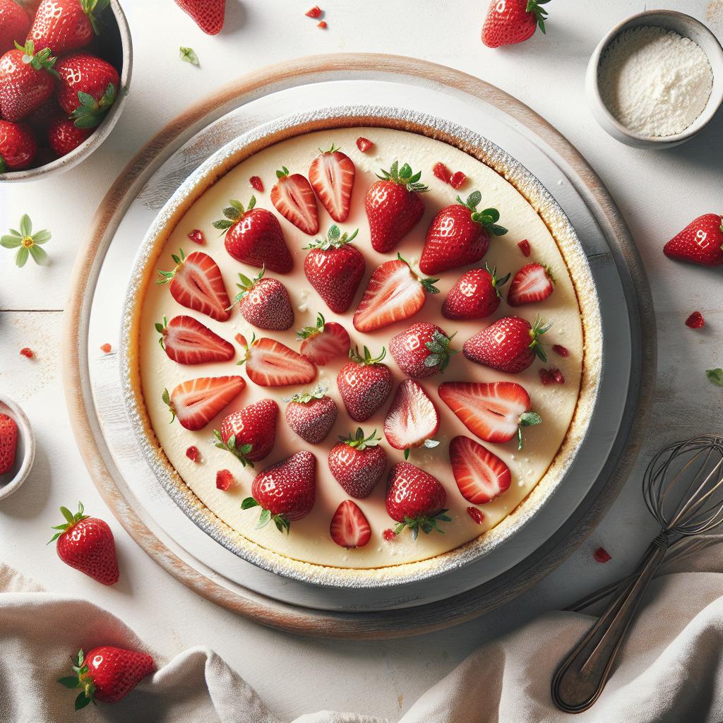 No-Bake Strawberry Cheesecake: Creamy Bliss in Minutes