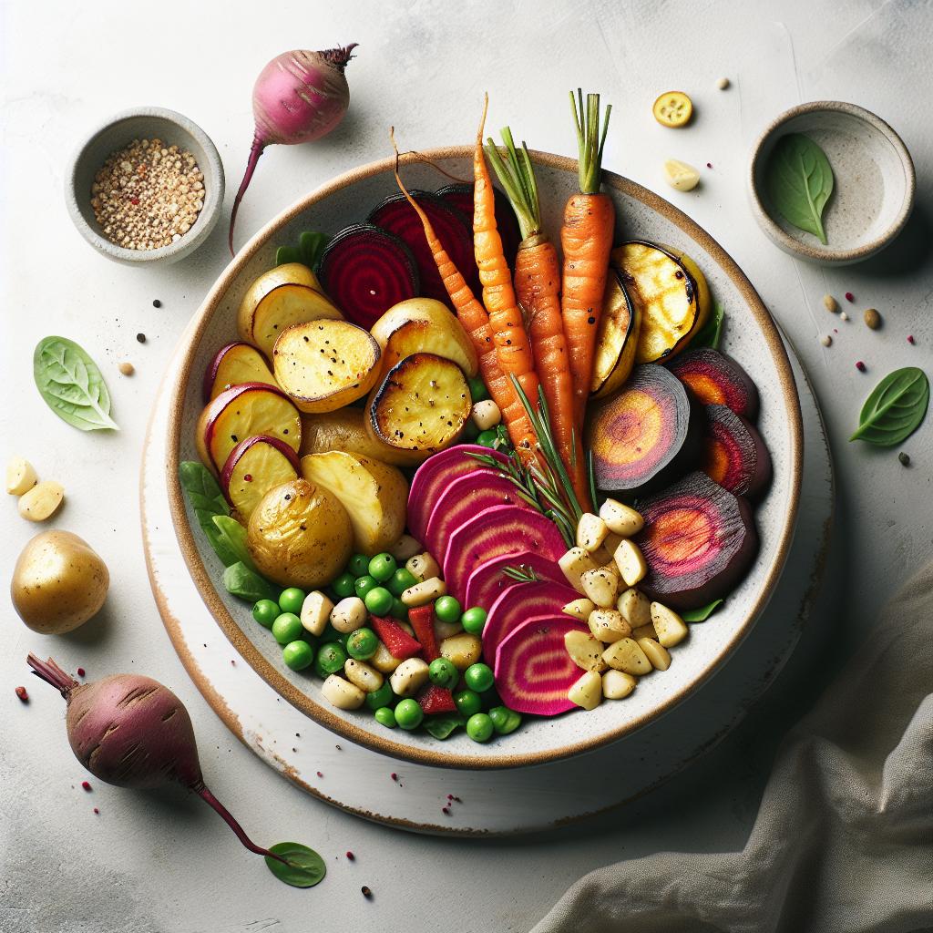 Energize Your Day with a Roasted Root Veggie Power Bowl