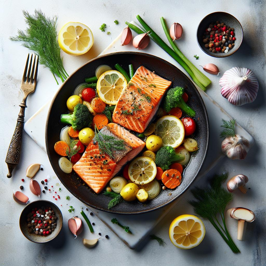 Savor Simplicity: One-Pan Garlic Butter Salmon Magic