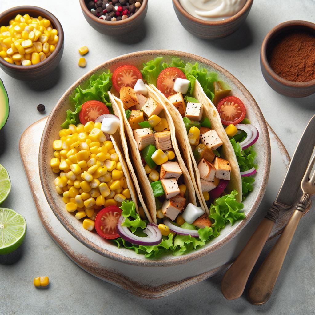 Flavor-Packed Turkey Taco Bowls with Sweet Corn Delight