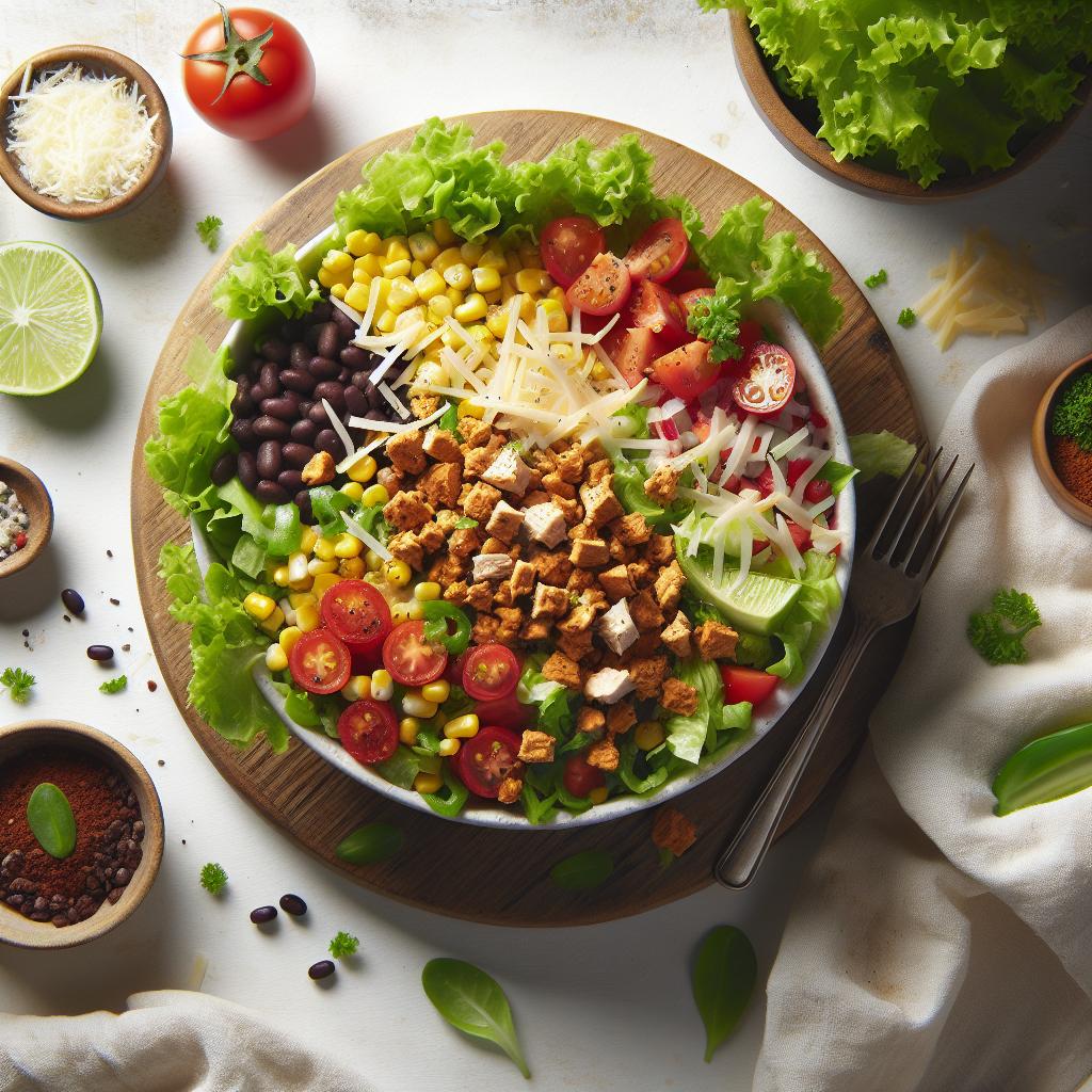 Taco Salad with Ground Turkey: A Healthy Twist on a Classic