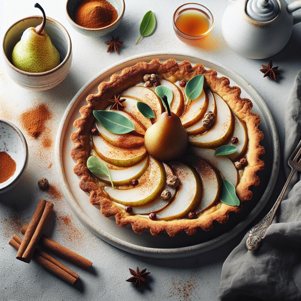 Chai-Spiced Pear Tart: A Warm, Flavorful Classic Reimagined