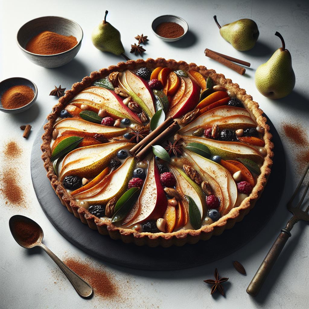 Chai-Spiced Pear Tart: A Warm Spin on Classic Sweets