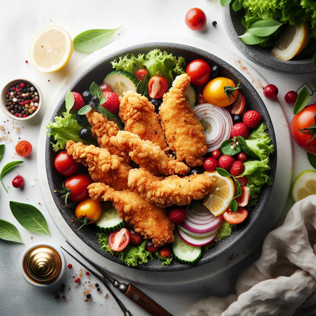 Golden Crunch: Mastering Crispy Oven-Fried Chicken Tenders