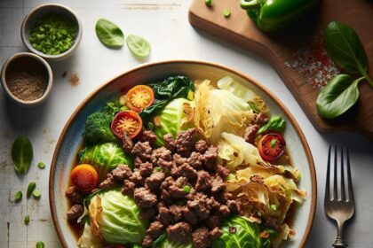 Wholesome Ground Beef & Cabbage: Quick, Tasty Meal Idea