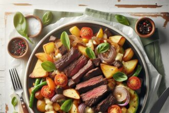 Savor the Classic Comfort: Beef and Potato Hash Delight