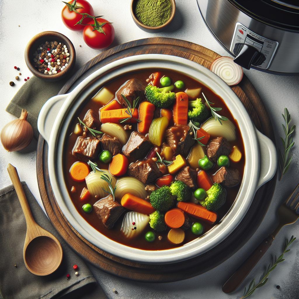Hearty Slow Cooker Beef Stew: A Comfort Food Classic