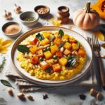 Golden Harvest: Creamy Roasted Butternut Squash Risotto