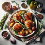 Rosemary-Infused Baked Chicken Thighs: Flavorful & Easy