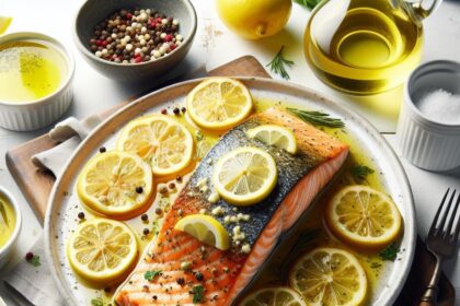 Zesty Baked Salmon with Lemon Butter: A Flavorful Delight