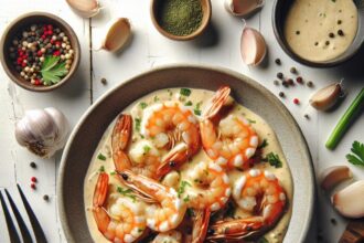 Savor the Flavor: Irresistible Creamy Garlic Shrimp Recipe