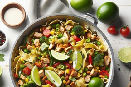 One-Pot Turkey Taco Pasta Skillet: Flavorful & Easy Meal