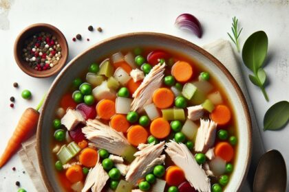 Hearty Turkey and Vegetable Soup: Comfort in Every Spoonful