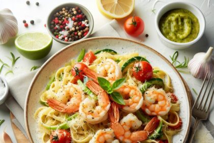 Savor the Flavor: Creamy Garlic Shrimp Pasta Recipe Guide