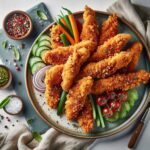 Crispy Oven Fried Chicken Tenders: Healthy, Crunchy Delight