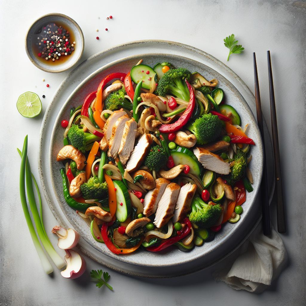 Sizzle and Savor: The Art of Turkey and Vegetable Stir Fry
