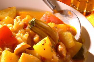 Savor the Harmony: Turkey and Squash Stew Delight