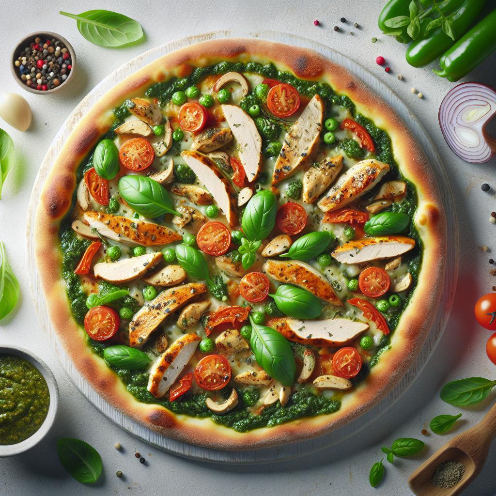 Savor the Flavor: Ultimate Chicken Pesto Pizza Recipe